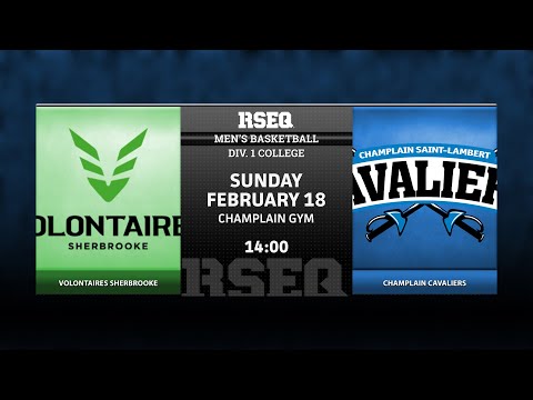 RSEQ D1 Basketball Masculin 🏀 Sherbrooke @ Ch.-St-Lambert [2024-02-18]