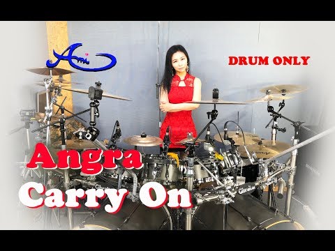 Angra - Carry On drum only (cover by Ami Kim) {#45-2} Video