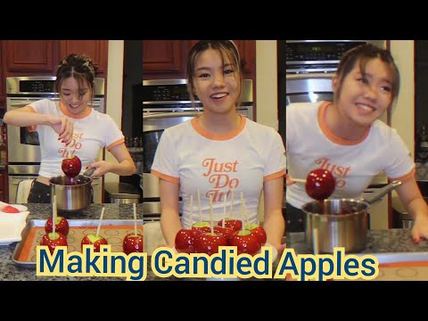 Bailey Sok - Making Candied Apples.