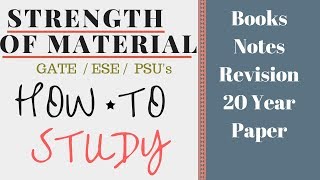 Download Lagu How to Study- Strength of Material (S.O.M) for GATE/ESE/PSU's Thumbnail