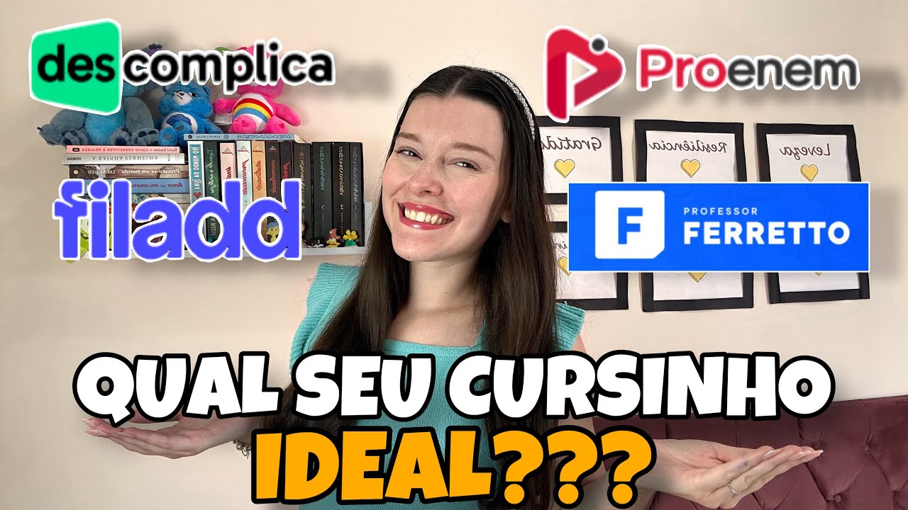 QUAL CURSINHO ONLINE ESCOLHER PARA ESTUDAR PARA O ENEM | Qual Seu Cursinho Ideal???