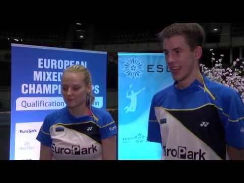 Kristin Kuuba - Mihkel Laanes Luksemburgiga mängu järel