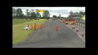 BTCC 2012 Croft Startunfall