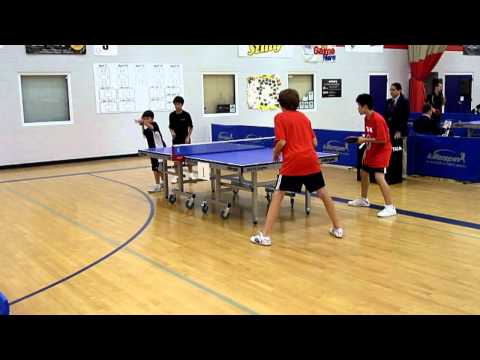 Table Tennis 2010 Badger Open U3200 Doubles Final Game 1