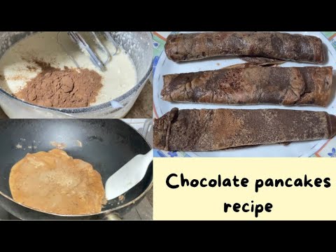 Easy to Make Chocolate Pancakes Recipe