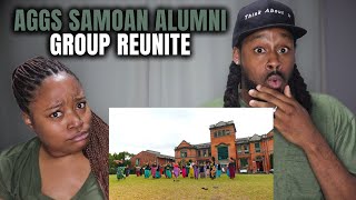 🇼🇸 American Couple Reacts to AGGS Samoan ALUMNI GROUP Reunite for a Historic Performance at Polyfest