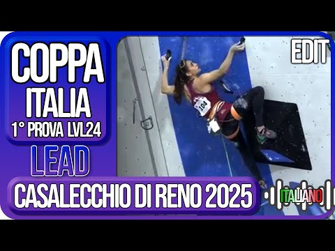 Coppa Italia Lead | 1° Prova Level 24 | Casalecchio Di Reno | 2025