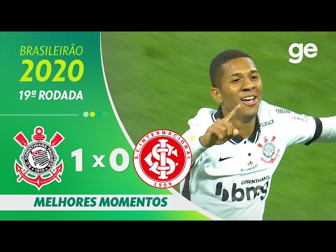 CORINTHIANS 1 X O INTERNACIONAL | MELHORES MOMENTOS | 19ª RODADA BRASILEIRÃO 2020 | ge.globo