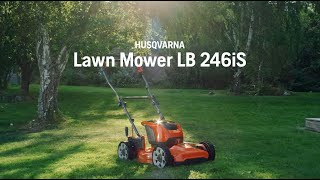 Tondeuse à Batterie Husqvarna LB 246iS Mulching - Machine Seule (Nue)