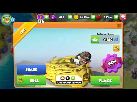 Hatching the Touchdown Dragon (DOTW) - Dragon Mania Legends