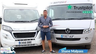 We buy Caravans motors