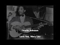 Lonnie Johnson-Love You, Mary Lou