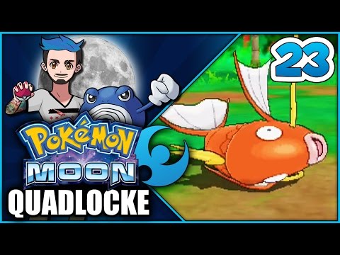 Pokémon Moon Quadlocke Part 23 | CRABRAWLIN' BUDDIES