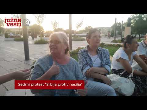 Poruke sa protesta  - šta građani poručuju gradonačelnici Niša [video]