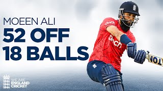🍿 Moeen Ali Hits Fastest T20I Half-Century | England v South Africa