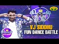 VJ Siddhu Fun Dance Battle Vj Siddhu Killadi Rani Jaya Tv Rewind