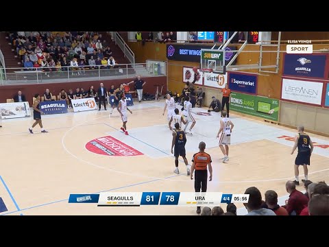 3.1.2020 Helsinki Seagulls vs Ura Basket eGameStars huippuhetket