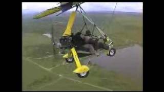 preview picture of video 'Ellie ultralight microlight trike flying in south africa'