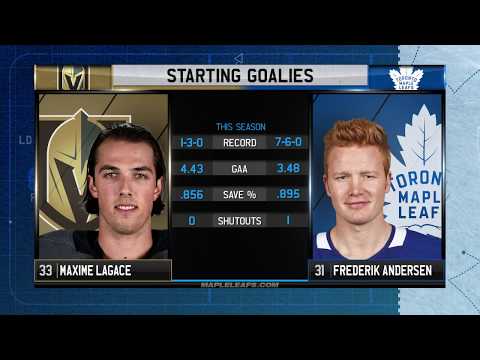 Molson Canadian Leafs Gameday: Vegas at Toronto - November 6, 2017
