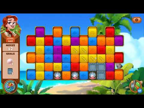 Lost Island: Blast Adventure - Level 445 (No Boosters) HD