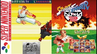 Street Fighter Alpha 2 - LEVEL 8 - SNES - C&M Playthrough
