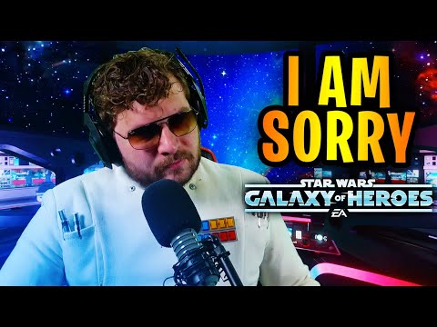 Dear Galaxy of Heroes, I Am Sorry