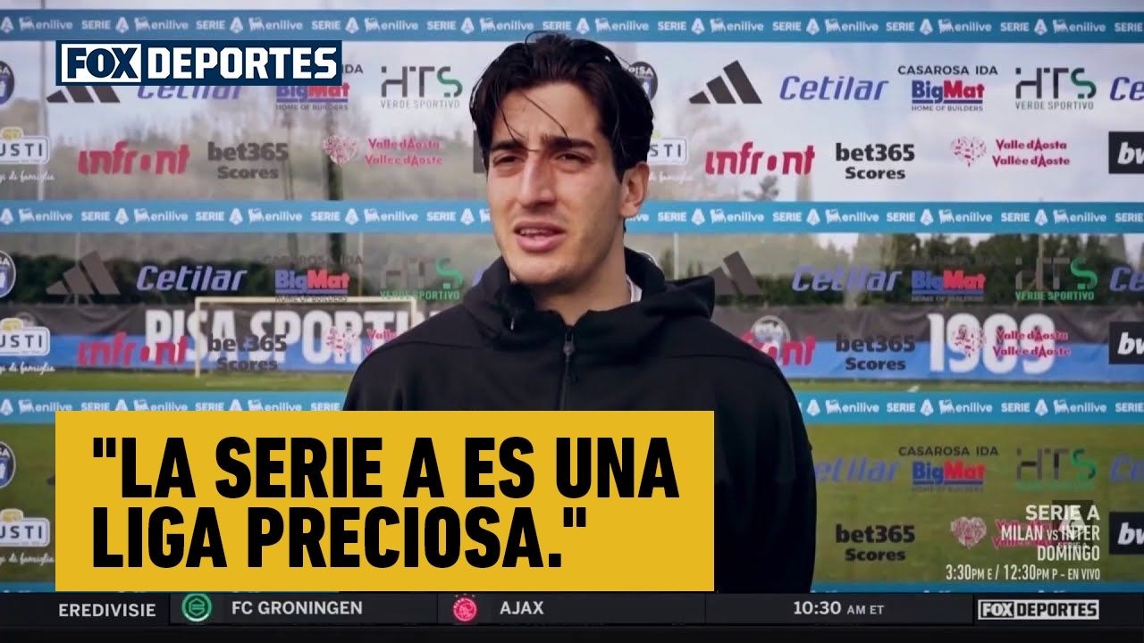 🤩⚽ "LA SERIE A ES UNA LIGA PRECIOSA.". Samuele Angori vive un ascenso en Italia | Serie A