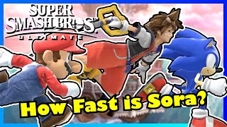 Is Sora Really That Fast of a Character in Smash? Let's Find Out - Super Smash Bros Ultimate