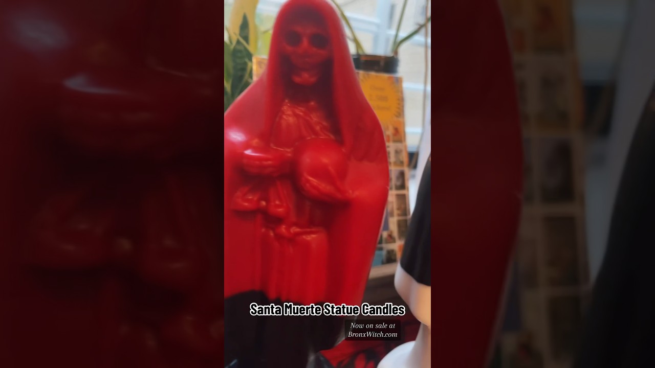 HUGE Santa Muerte Candles