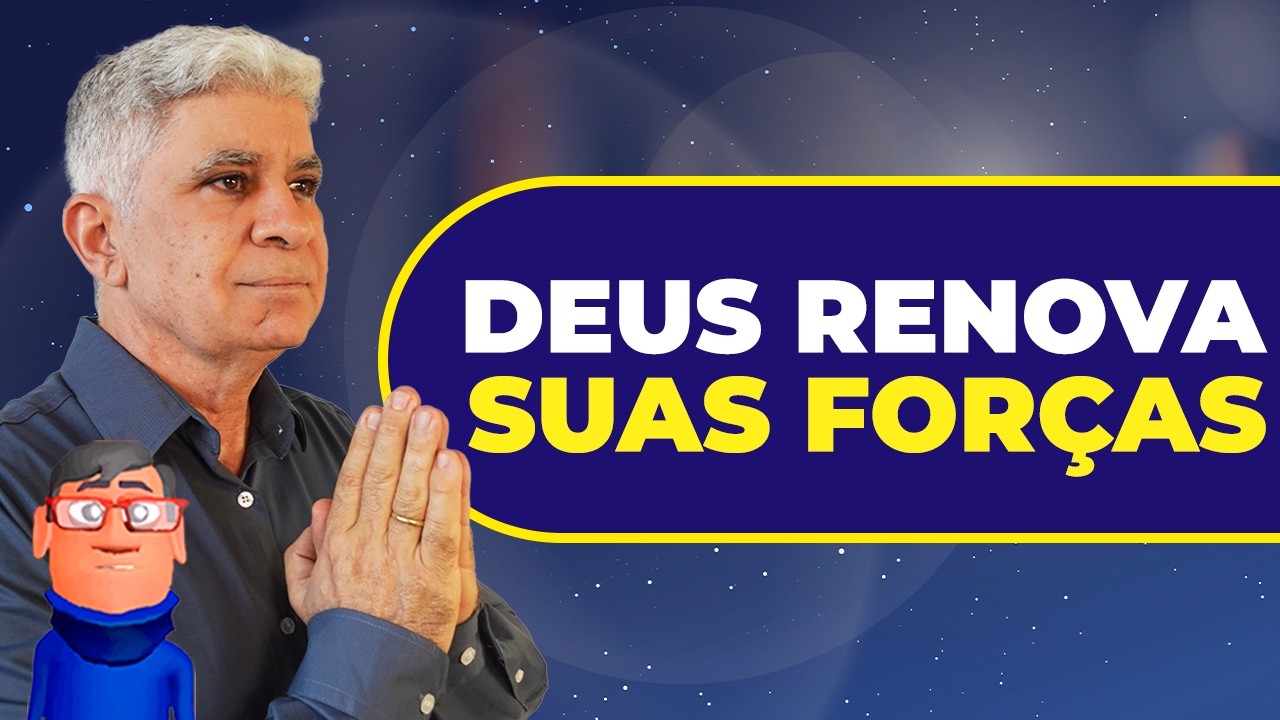 O AMOR DE DEUS POR VOCÊ, NUNCA ACABA - Minuto com Deus de Hoje