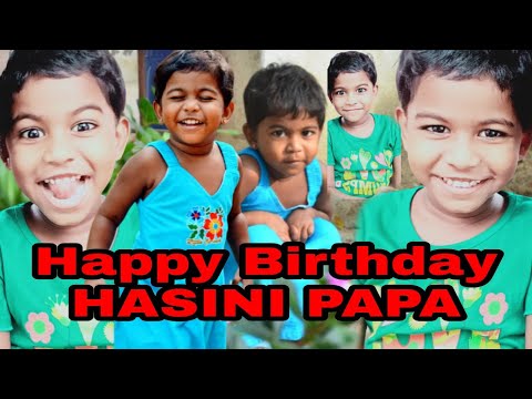 ❤️ HAPPY BIRTHDAY HASINI PAPA ❤️ | Just For Summa