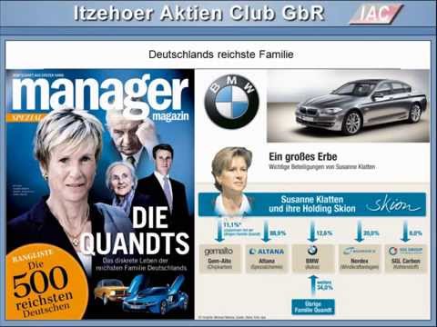 IAC Börsen-Seminar 2014 - Die Familie Quandt (BMW)