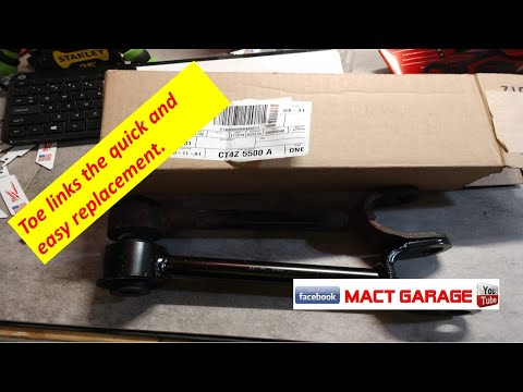 Toe links the quick and easy replacement