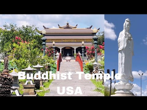 Buddhist Temple USA || Visiting Buddhist Temple with my family || Buddhist Temple in America ||