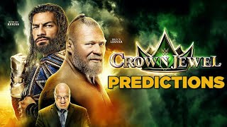 WWE Crown Jewel 2021 Predictions