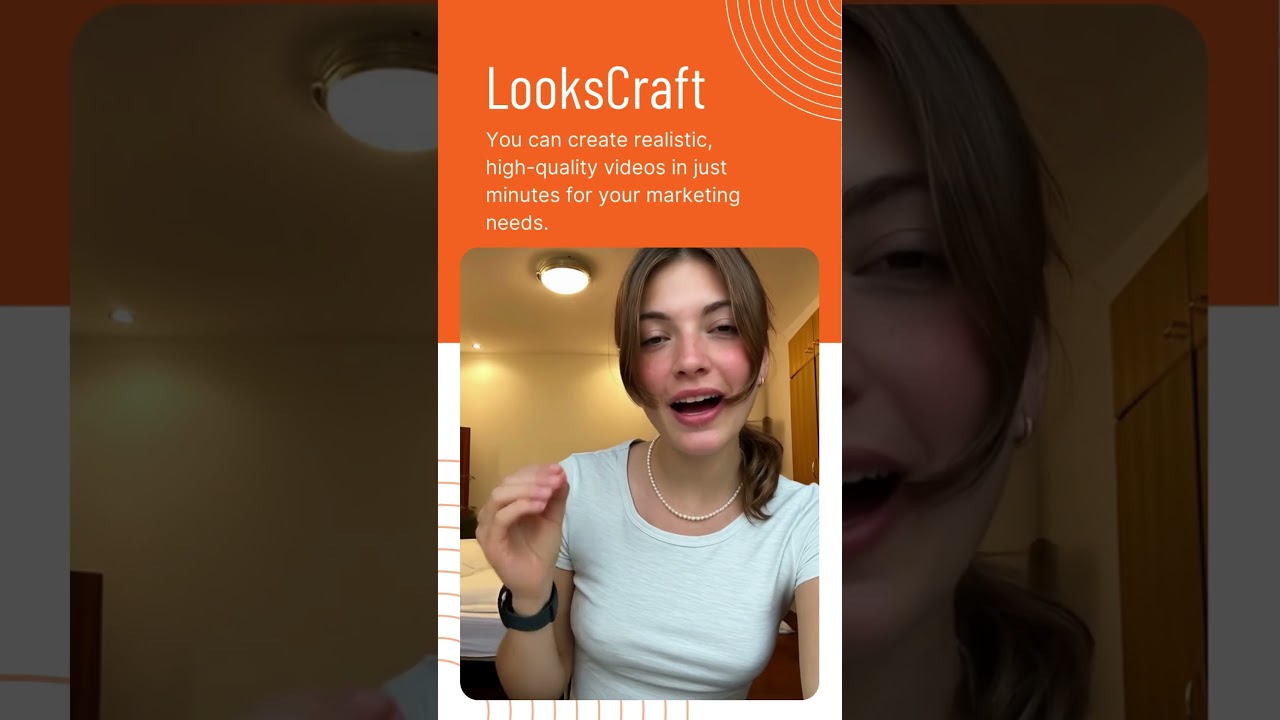 #LooksCraft #AIHumans #AIContent #BrandVideos #MarketingMadeEasy #UltraRealistic
