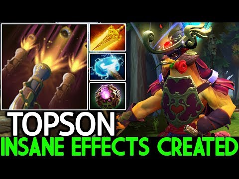 TOPSON [Pangolier] Insane Effects Created What a Hero 7.21 Dota 2