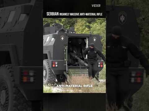 Serbia's Insanely Massive Anti-Material Rifle