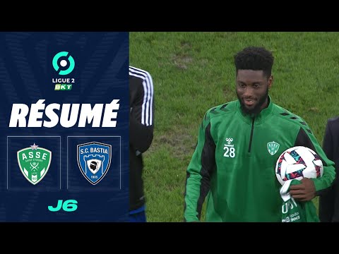 AS SAINT-ÉTIENNE - SC BASTIA (5 - 0) - Résumé - (ASSE - SCB) / 2022-2023