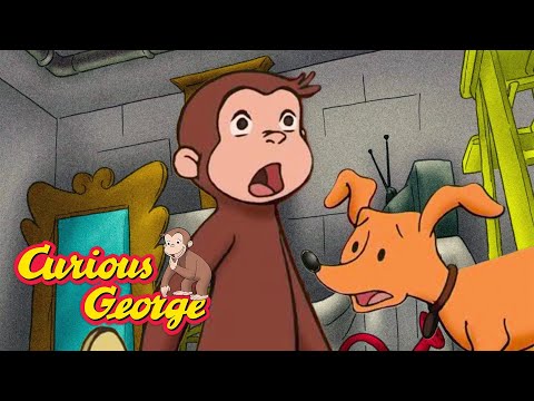 What's that Spooky Sound? 🐵 Curious George 🐵 Kids Cartoon 🐵 Kids Movies