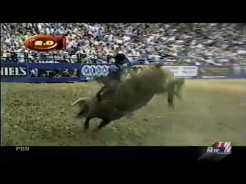 Little Yellow Jacket bucks Cody Whitney - 02 PBR Nampa