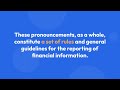 What are FASB Pronouncements?