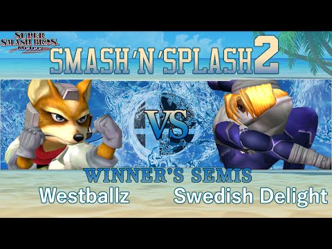 SNS2 - Tempo | Westballz (Fox, Falco) vs BERT | Swedish Delight (Sheik) - Melee Winner's Semis