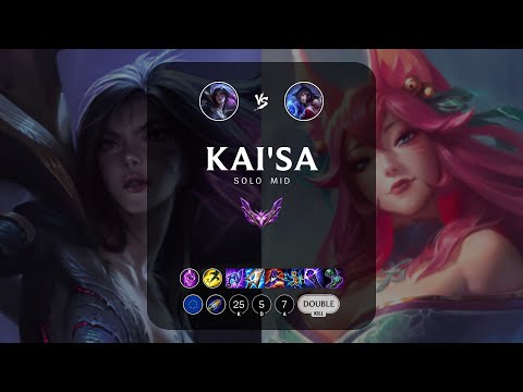 Kai'Sa Mid vs Ahri - EUW Master Patch 13.13