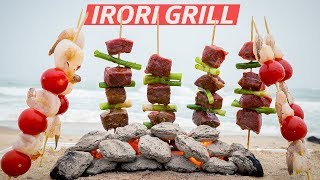 Perfect Beef Skewers Using a Japanese Irori-Style Grill — You Can Do This!