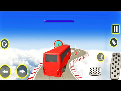 Impossible Bus Jumping : Racing Stunts Drive | Bus Color Transform Driving Game | Bus Games