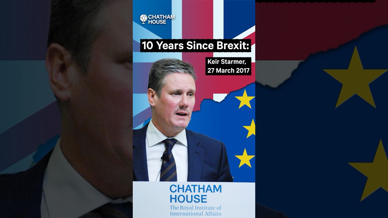 Keir Starmer on Brexit in 2017: the issue that beset UK/EU relations in his short term as PM
