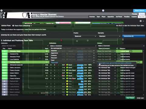 Football Manager 2014 Werder Bremen Episode 2(Solid Start)