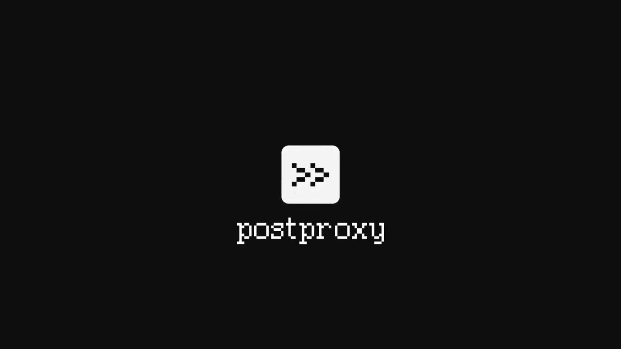 Postproxy demo video