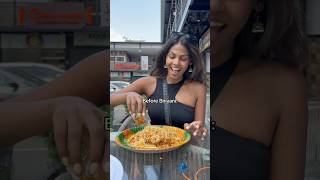 Before &amp; After Biriyani 🤣😭 #biriyani #india #waterpacket #funny